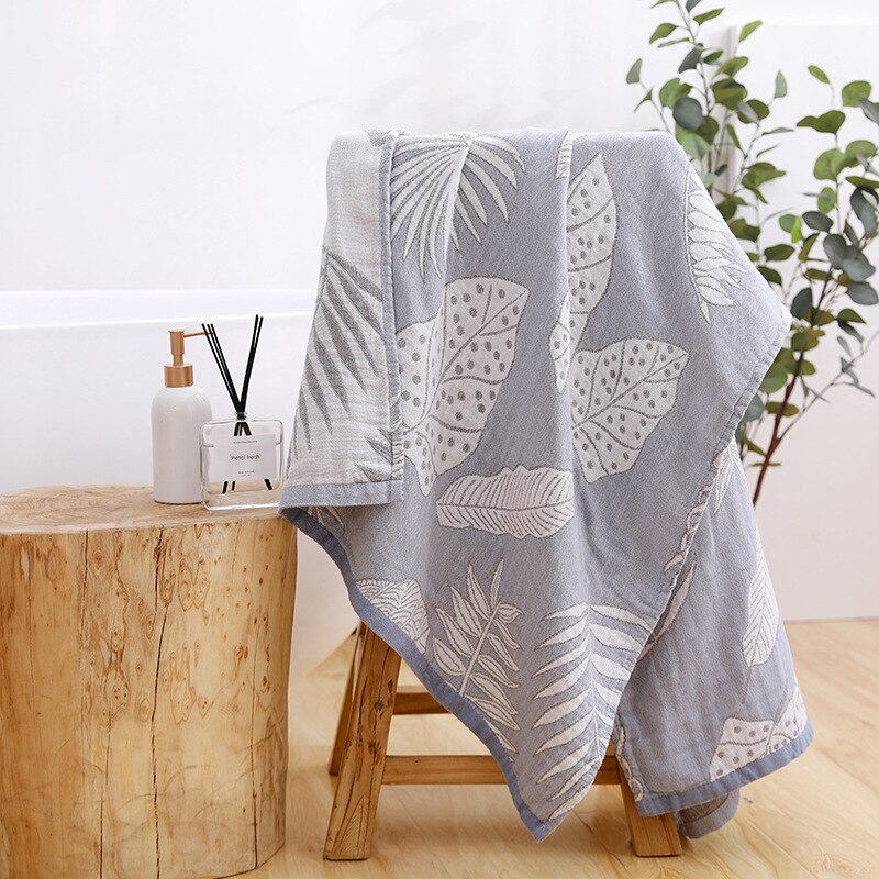 PIN GROUPS Large Muslin Bath Towel 100 Cotton 70*140 For Women Kids Bathroom High Quality Free Shipping