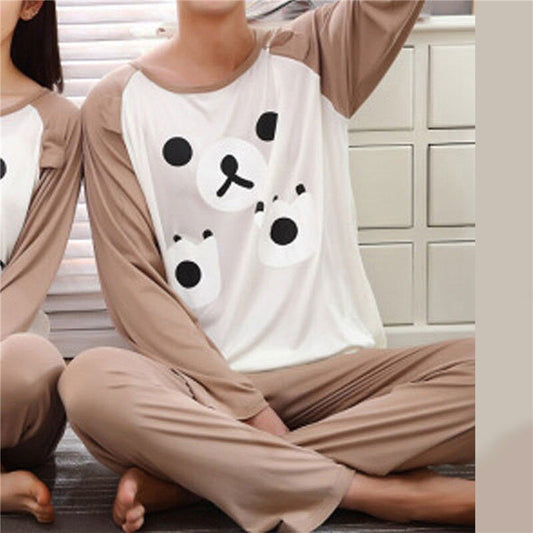 PIN GROUPS 2024 Autumn Casual Striped Cotton Pajama Sets For Men Long Sleeve Long Pants Sleepwear Pyjama Male Homewear Lounge Wear Clothes